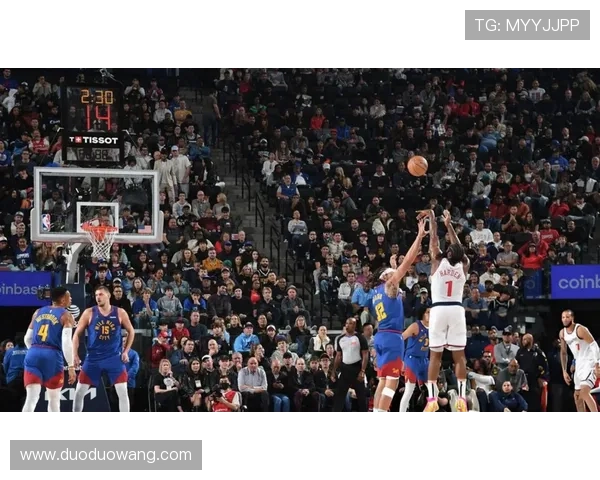 [NBA]哈登持球单打 左手抛投命中打停对手.